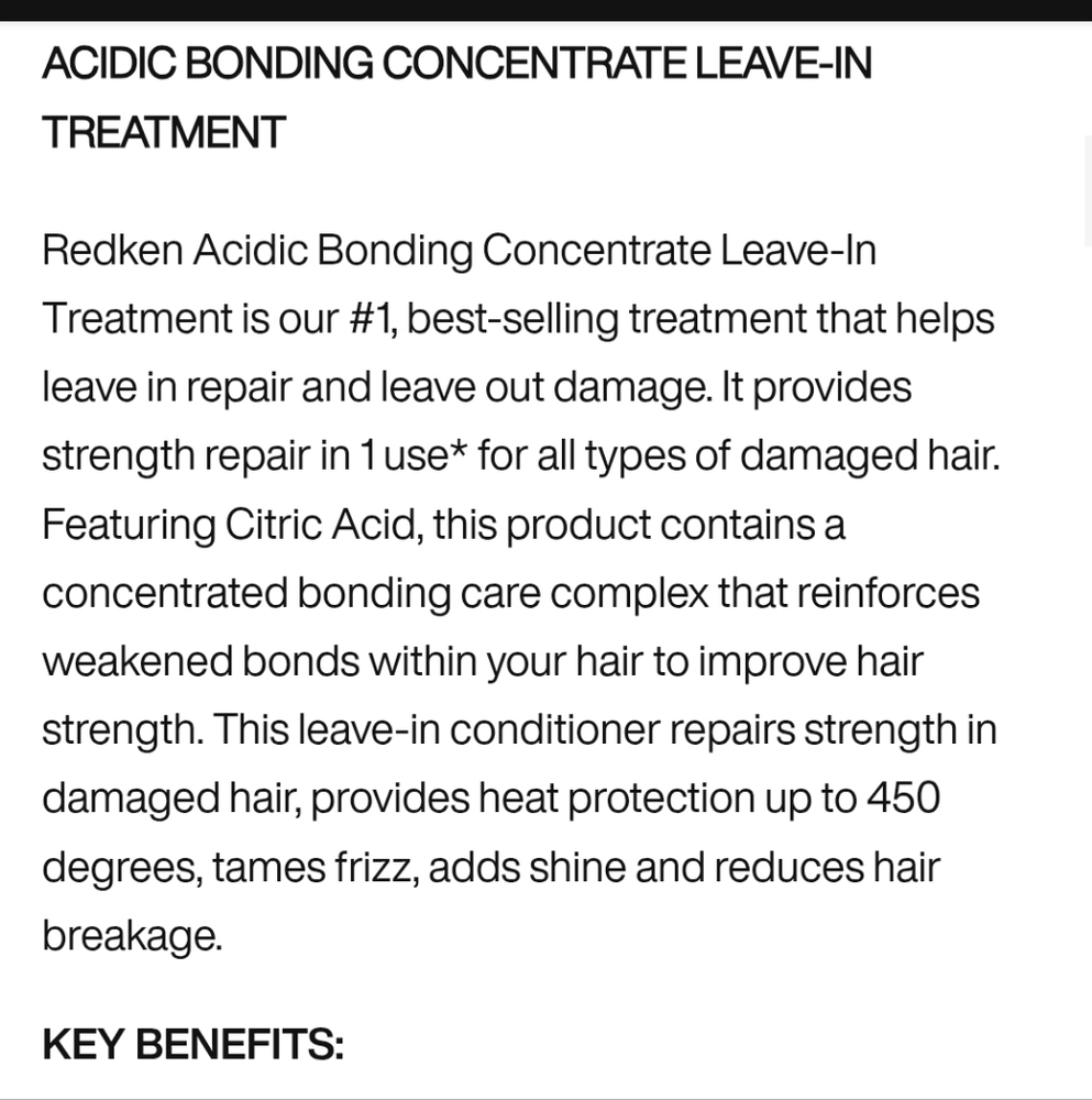 NWT REDKEN ACIDIC BONDING TRIO - Picture 6 of 14
